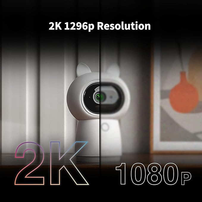 Aqara 2K Security Indoor Camera Hub G3, AI Facial and Gesture Recognition