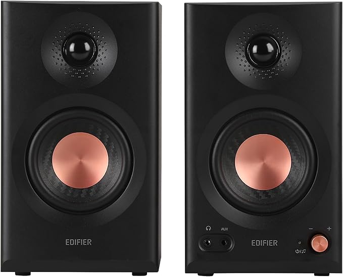 Edifier MR3 Powered Studio Monitor Speakers, Hi-Res Audio Certified Bluetooth