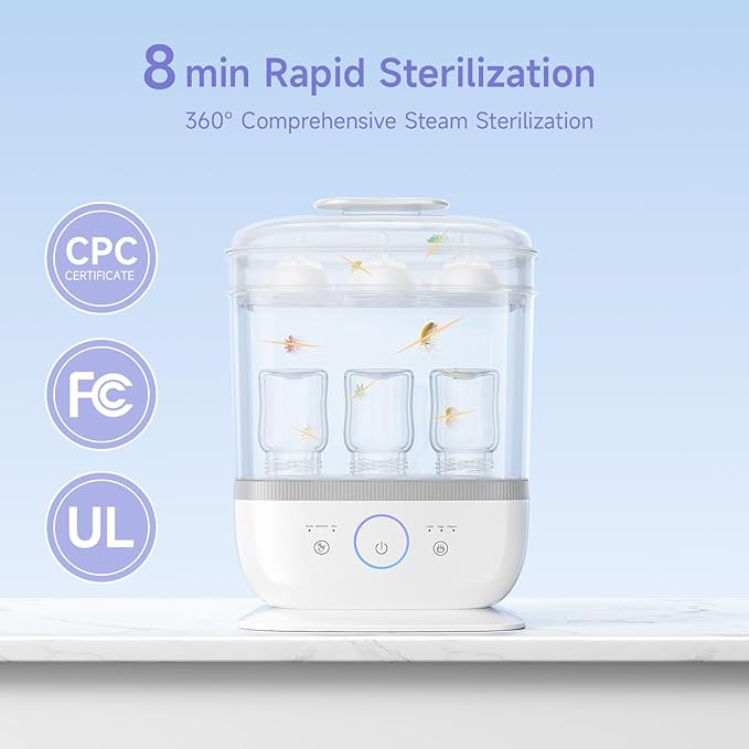 Snow Bear Baby Bottle Sterilizer and Dryer