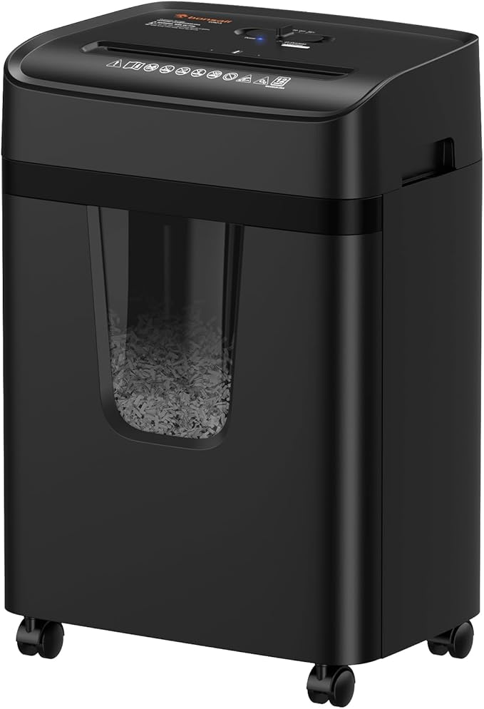Bonsaii 12 Sheet Paper Shredder