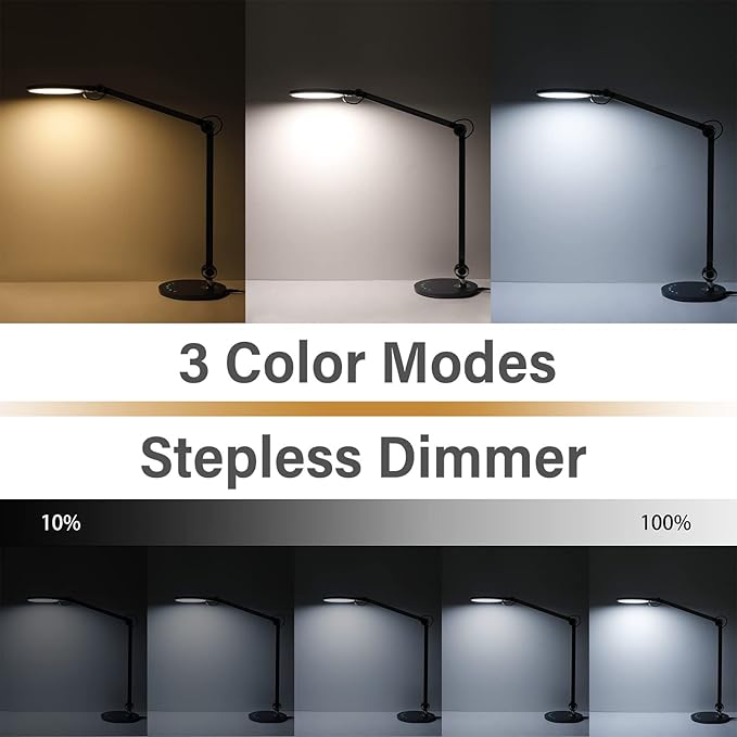 Buanick Desk Lamp, Led Architect Desk Lamp, Desk Lamps