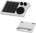 Macro Keypad Programmable Keyboard with Triple Knobs (White)