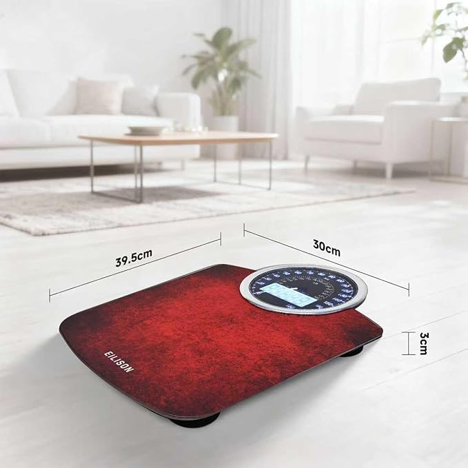 EILISON Highly Advance 2-in-1 Digital & Analog Weighing Scale