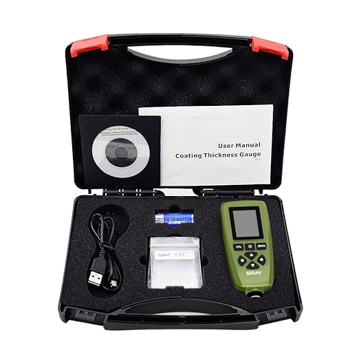 Mil Thickness Gauge, Coating Thickness Gauges, ERAY Paint Depth Gauge Meter