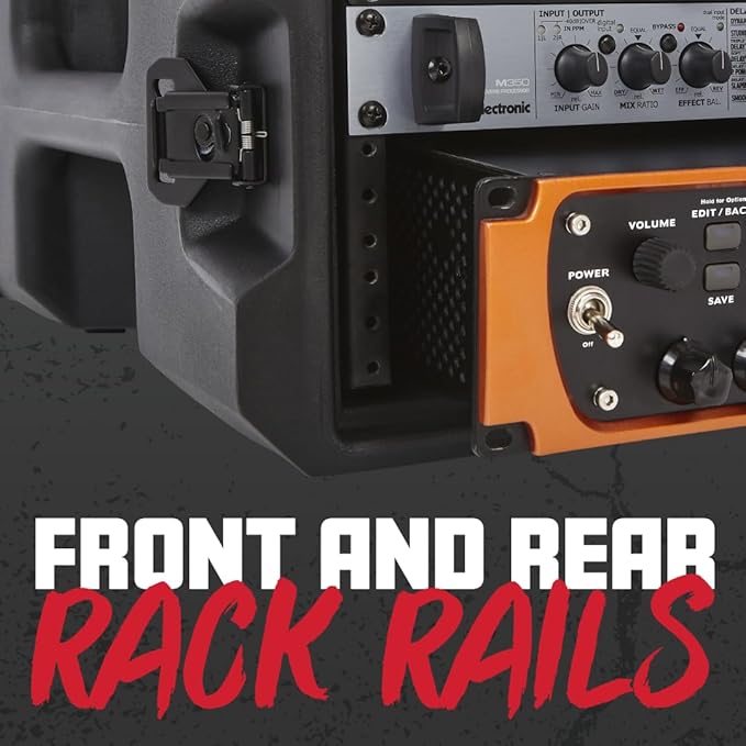 Gator Cases Pro Series Rotationally Molded 6U Rack Case