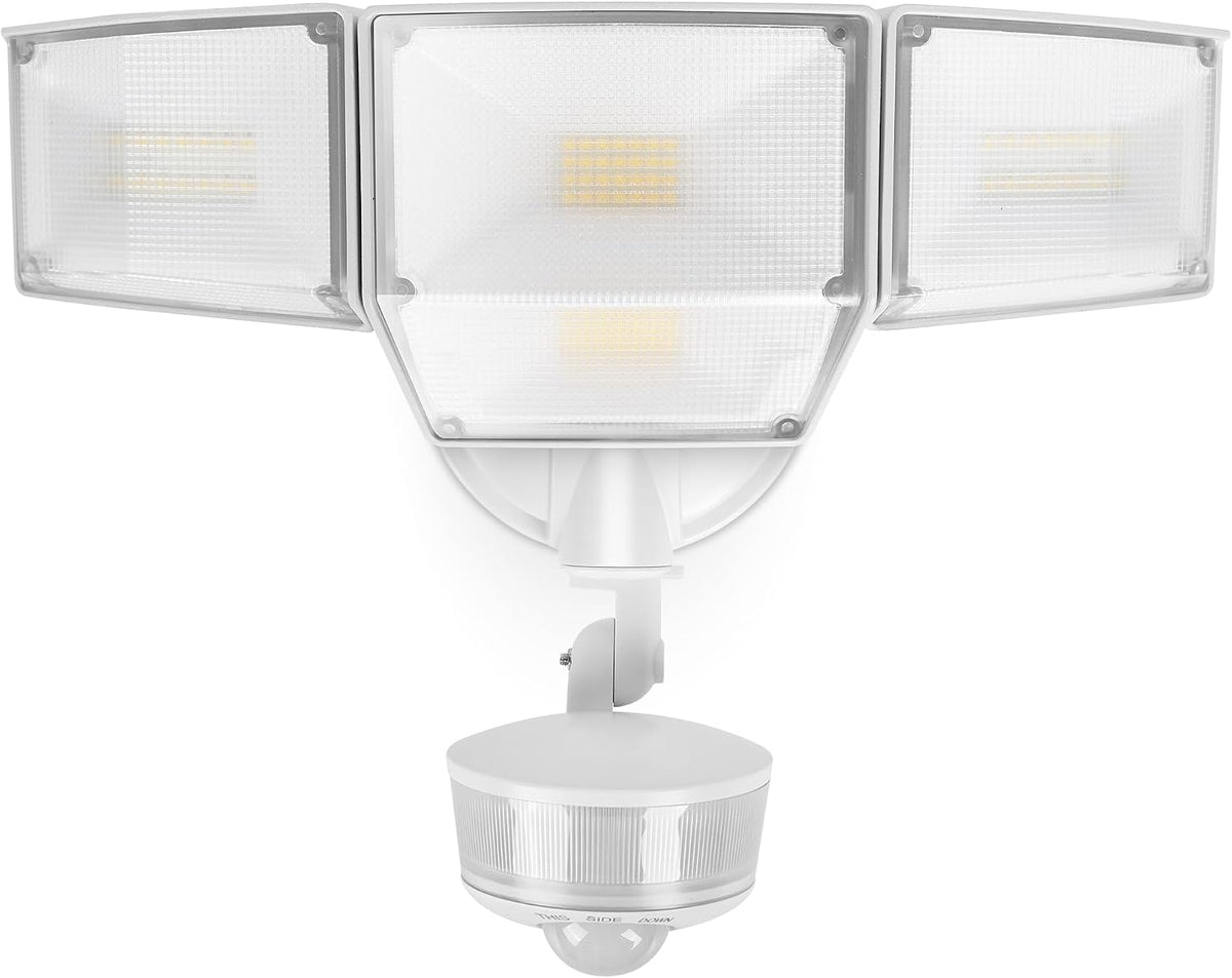 LUTEC 84W 9500LM LED Security Light Motion Sensor Outdoor Lights