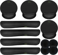 Ergonomic Mouse Pad with Wrist Rest Premium Memory Foam Keyboard and Mouse