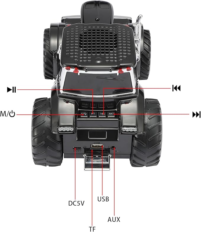 Tractor Head Bluetooth Speaker – unique Bluetooth car speaker