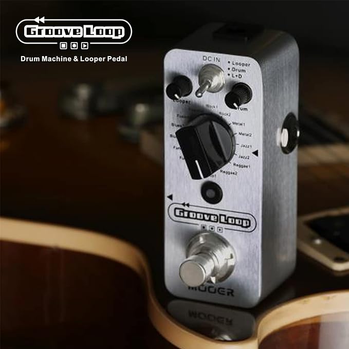 MOOER Groove Loop drum machine