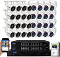 GW Security 32 Channel 4K AcuSearch Face Recognition Security Camera System
