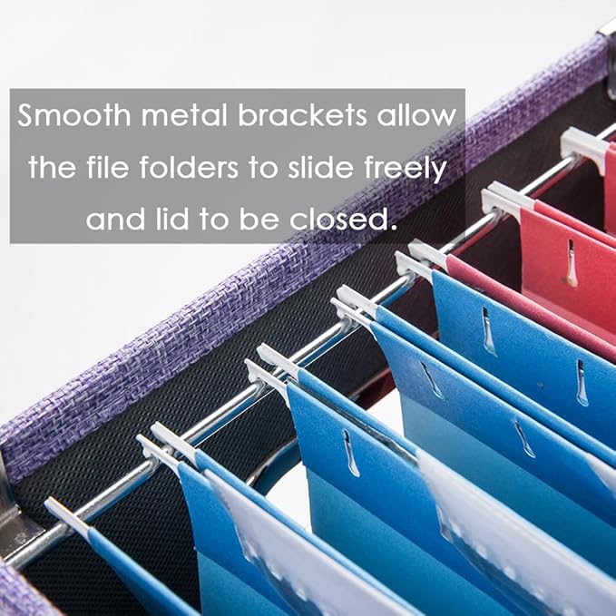 PRANDOM File Organizer Box (Set of 4)