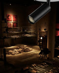 Gpaillumic Zoomable LED Ceiling Spotlight Fixture, Flush Mount Adjustable