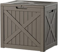 EasyUp 35 Gallon Outdoor Storage Box Waterproof Weatherproof Deck Box