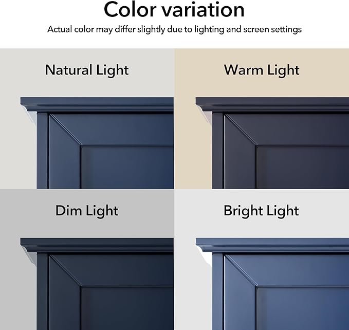 Navy Blue Bathroom Cabinet Wall Mounted