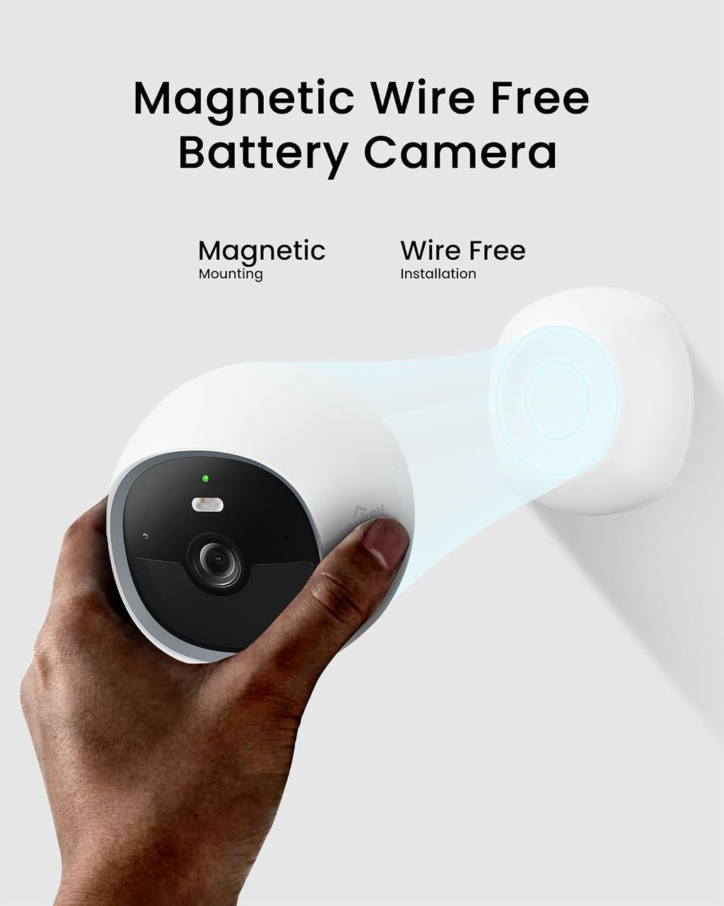 youkey wireless security camera outdoor, no monthly fee shown in use