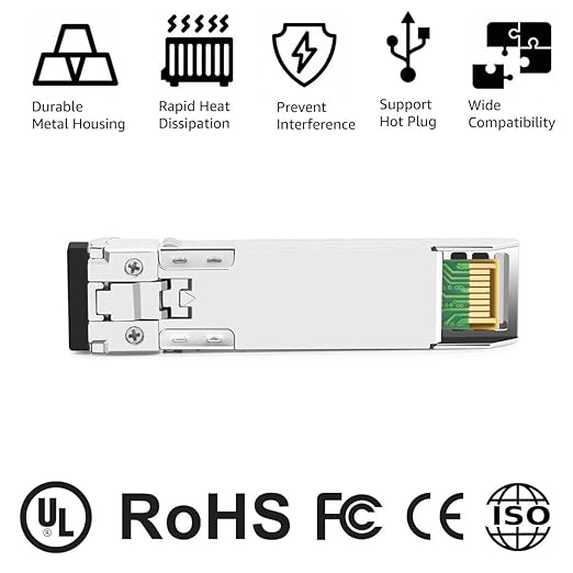 OPSTRAN 10GBASE-LR SFP+ Optical Transceiver Module Compatible (10 Pack)