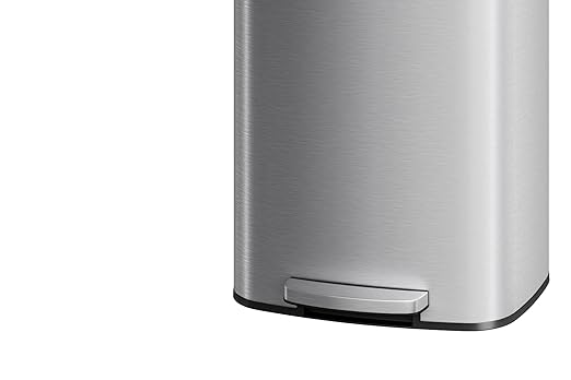 Garvee 21 gal / 80 L Stainless Steel Trash Can
