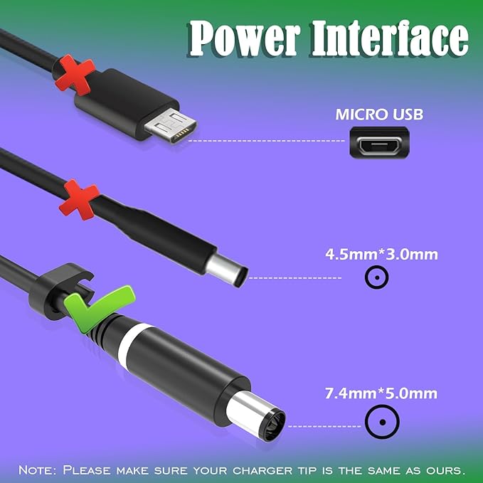 Slim 330W 16.92A 19.5V AC Laptop Charger