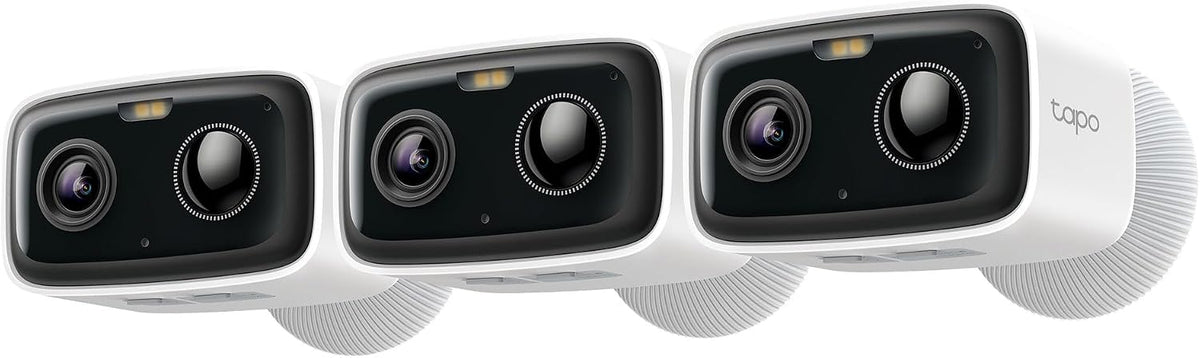Tapo 1080p Outdoor Wireless Security Camera, Battery Powered, C400(3-Pack)