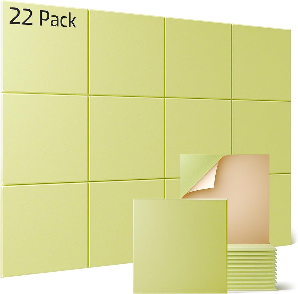 Sonicism 22 Pack Acoustic Wall Panels