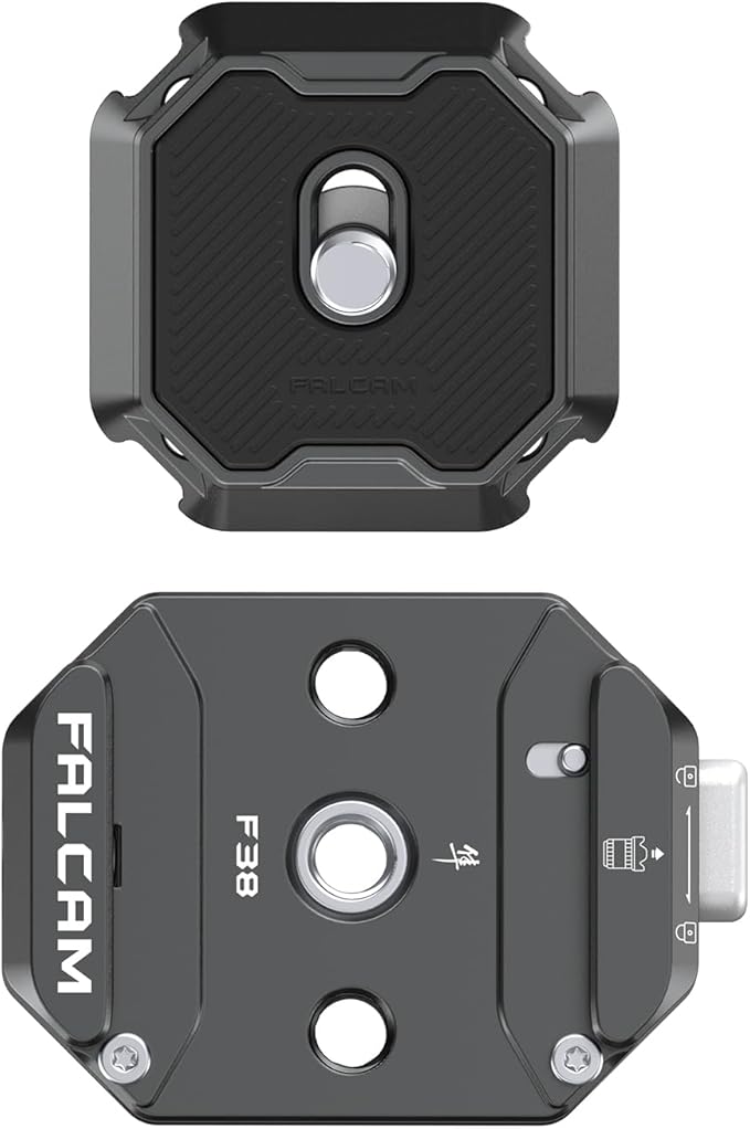 FALCAM F38 Quick Release Kit V2, Quick Release System, Base and Plate