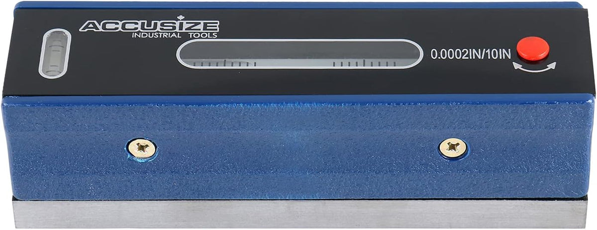 Accusize Industrial Tools 6 inch Master Precision Level in Fitted Box, Accuracy