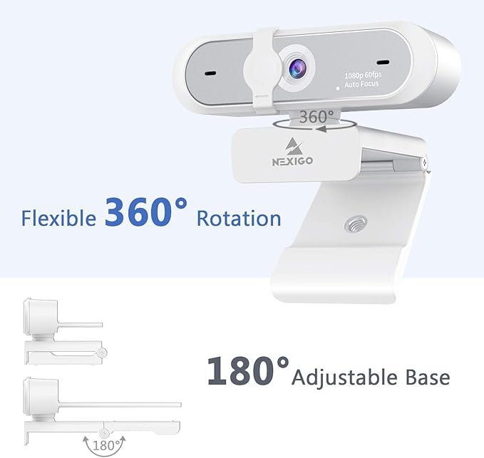 NexiGo N660P 1080P 60FPS Webcam