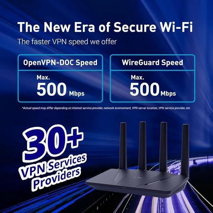GL.iNet GL-MT6000 WiFi 6 High Speed Gaming Routers