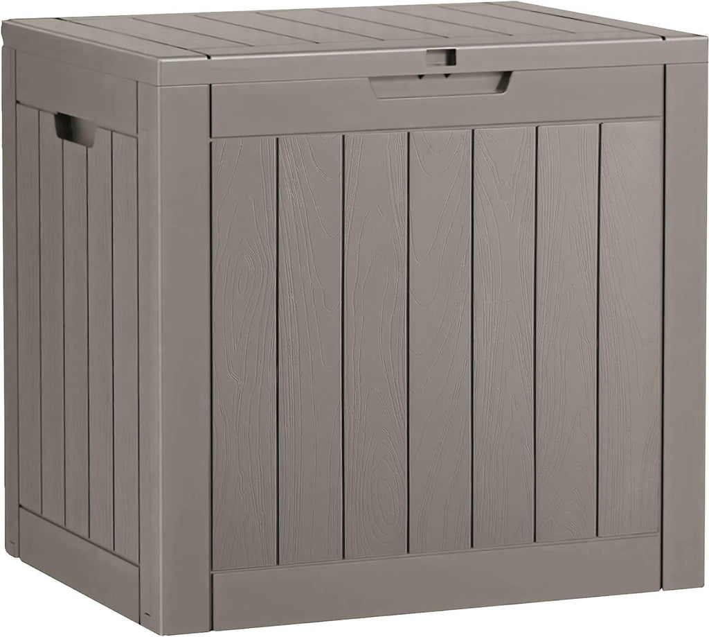 Outdoor Storage Box Waterproof, 35 Gallon Deck Box for Patio Storage