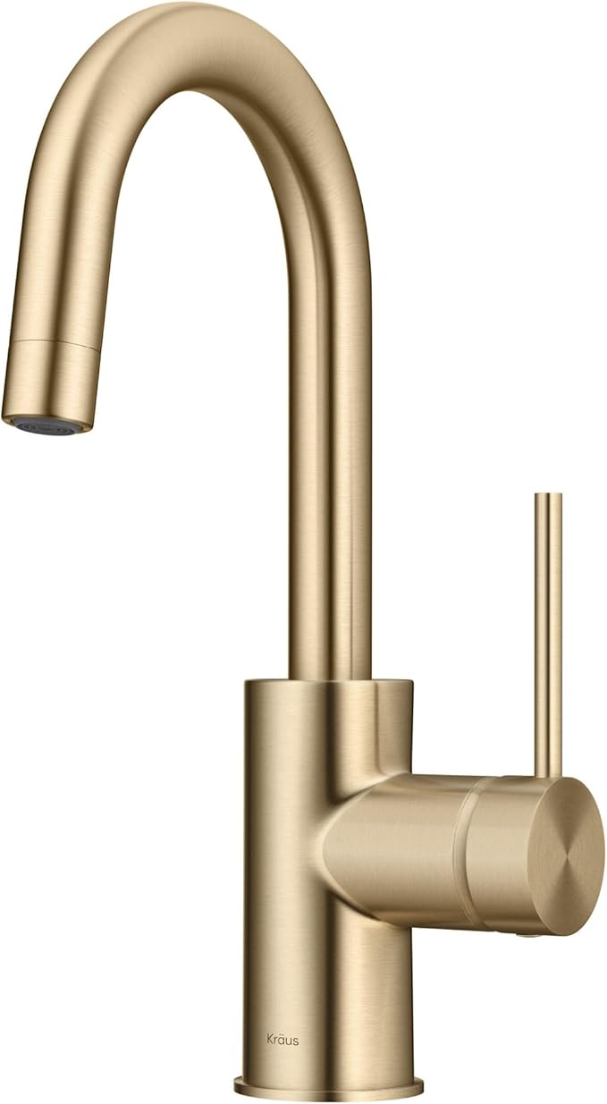 KRAUS Oletto Single Handle Kitchen Bar Faucet