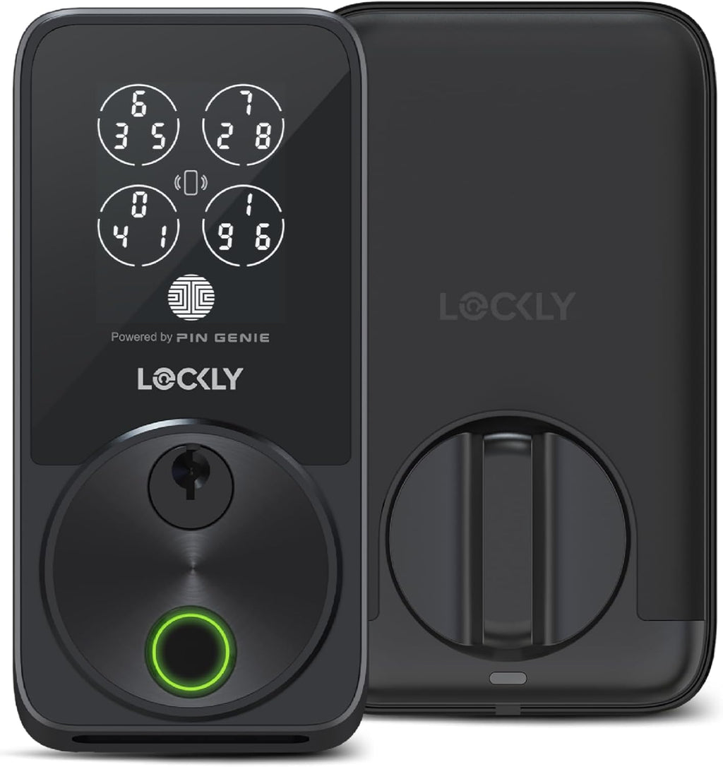 Lockly Secure Pro Zeno Wi-Fi Deadbolt Smart Lock with Apple Home Key