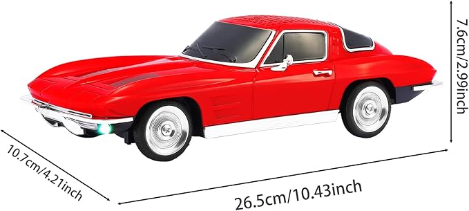WSTER Retro American Style car Bluetooth Speaker, Portable Wireless Outdoor