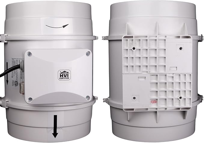 VENTS-US TT 200-8 inch Inline Fan