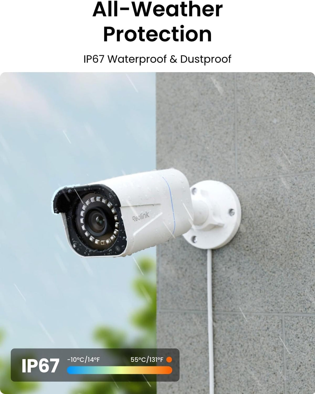 reolink 8ch 4k/8mp security camera system with 2tb on a desk or shelf