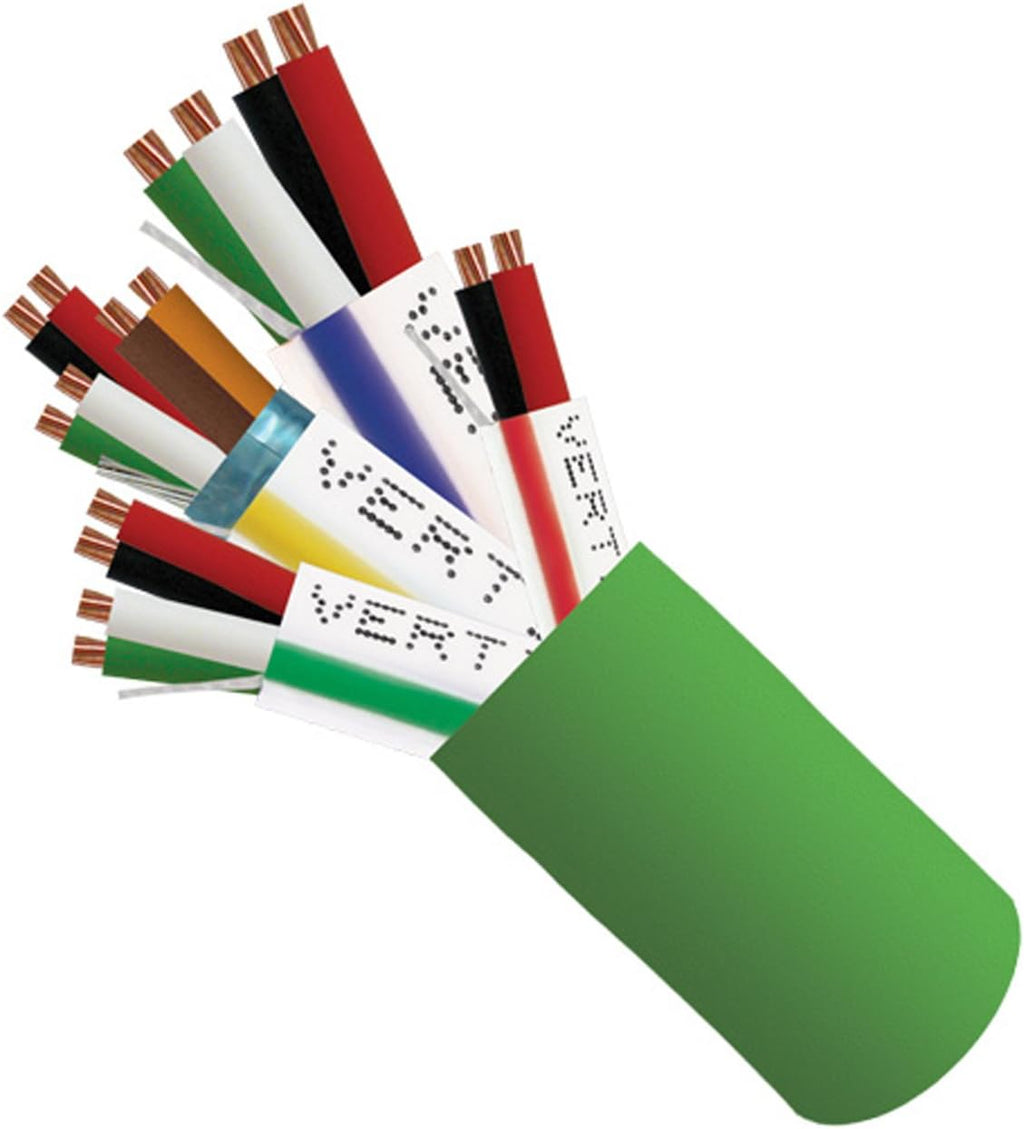 vertical cable access control cable riser, 22/3 pair shown in use