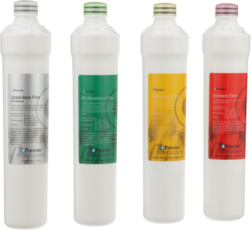 Watts Premier RO Pure Plus 4-Pack Filtration Kit