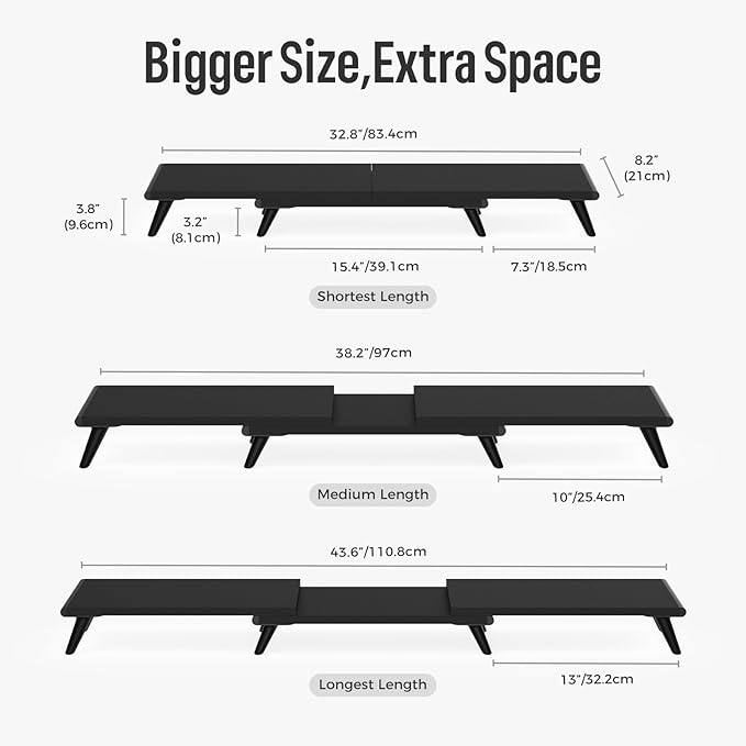 loukin Dual Monitor Stand Riser