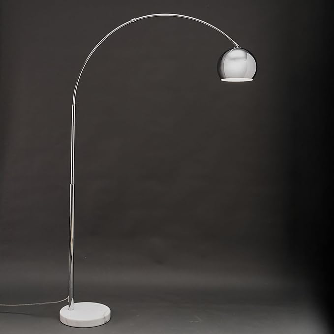 Brightech Olivia Floor Lamp, Arc Lamp