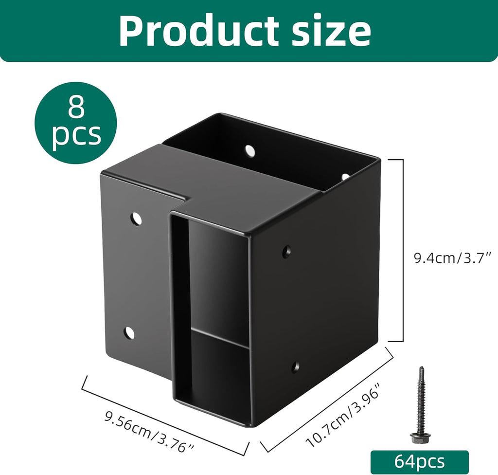 heavy duty workbench bracket kit carbon steel 3-way shown in use