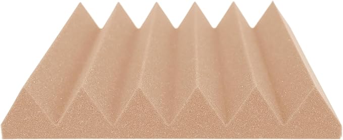 Foam Factory Inc 24 Pack Color Acoustic Foam Panel Studio Soundproofing Wedge
