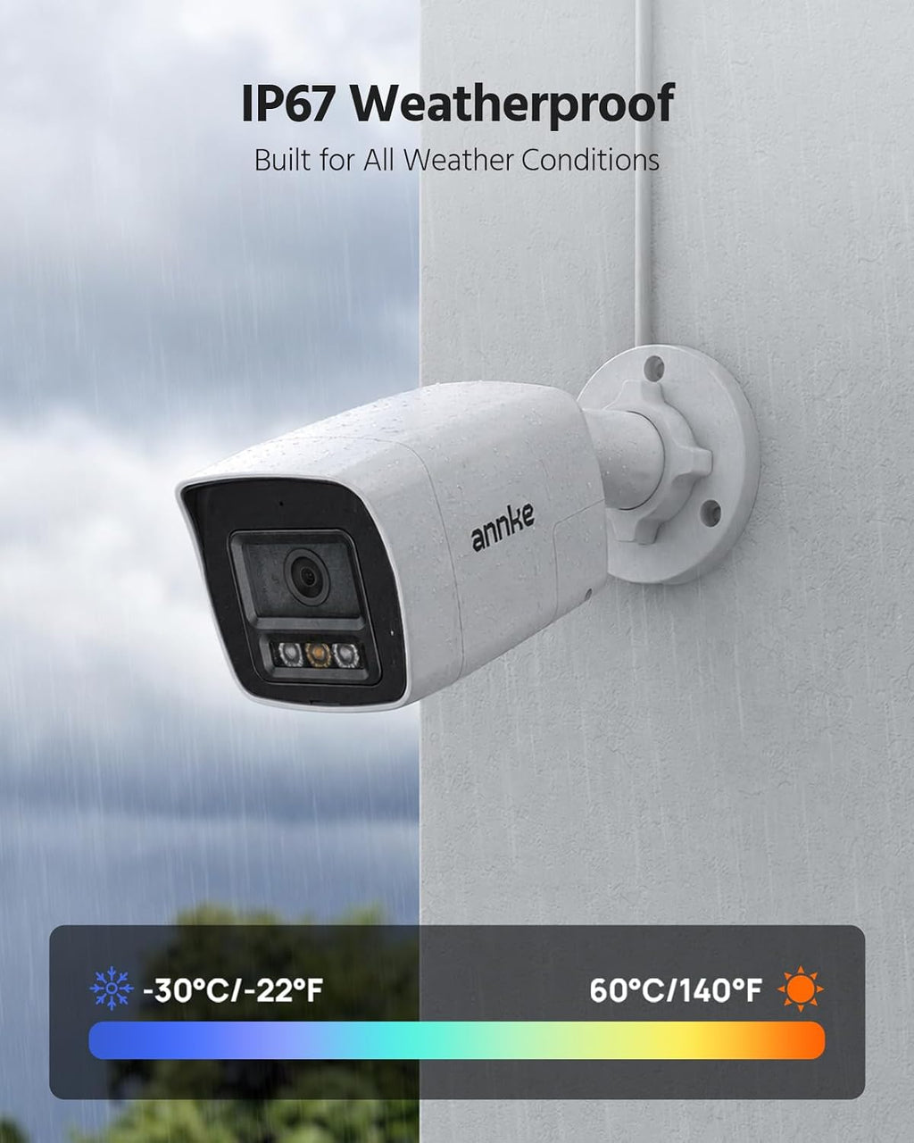ANNKE 16 Channel Security Camera System 4K PoE, Two-Way Audio, 4TB HDD