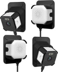 EVERSECU 2K Window Camera with Adhesive Mount, Starlight Color Night Vision (4pack)