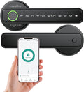GEKRONE Fingerprint Smart Lever Lock TUYA APP Control Keyless Entry Bluetooth