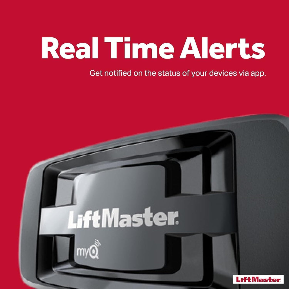 liftmaster 828lm internet gateway remote light for myq-enabled, side view