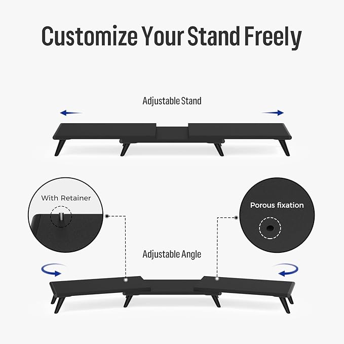 loukin Dual Monitor Stand Riser