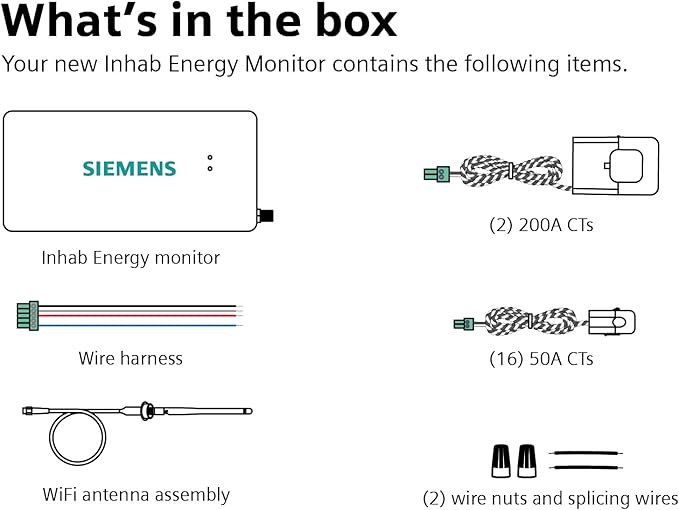 SIEMENS Inhab Smart Home Energy Monitor