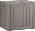 Outdoor Storage Box Waterproof, 32 Gallon Deck Box for Patio Storage