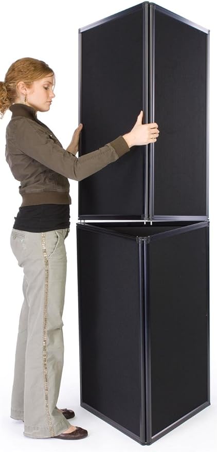 Displays2go Portable Display Panel System, Includes 6 Show Panels, Folding