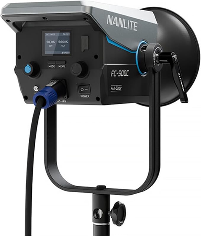 NANLITE FC-500C RGB LED Video Light – 520W Full Color Studio Lighting