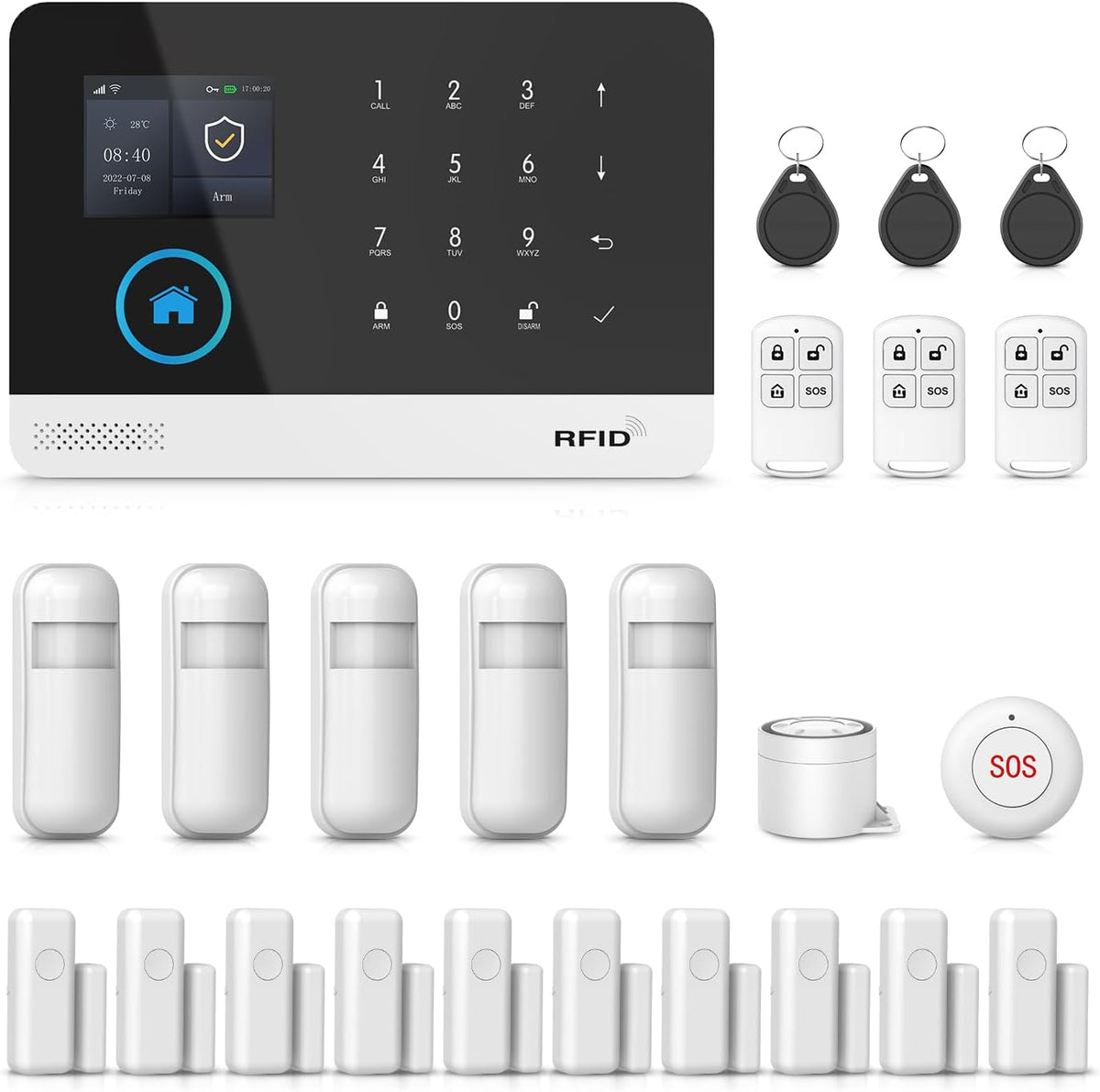 PGST 24 PCS Home Security Systems
